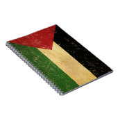 Palestijnse Vlag Vintage Notitieboek (Rechterzijde)