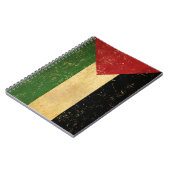 Palestijnse Vlag Vintage Notitieboek (Linkerzijde)