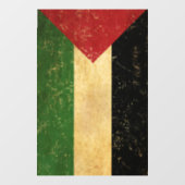 Palestijnse Vlag Vintage Raamsticker (Vel)