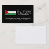 Palestijnse vlag visitekaartje (Voorkant / Achterkant)