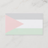 Palestijnse vlag visitekaartje (Achterkant)