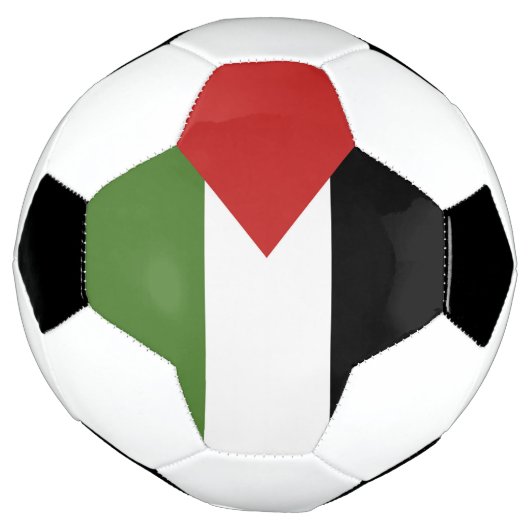 Palestijnse vlag voetbal (Gedraaid)
