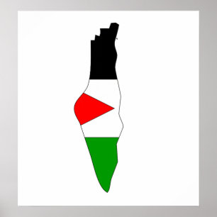 Palestijnse vlag - volledige grootte poster