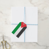 Palestijnse vlag Vrij Palestina op maat Cadeaulabel (Met Touw)