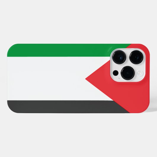 Palestijnse vlag Vrij Palestina op maat iPhone Hoesje (Achterkant horizontaal)
