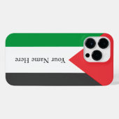 Palestijnse vlag Vrij Palestina op maat iPhone Hoesje (Achterkant horizontaal)