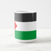 Palestijnse vlag Vrij Palestina op maat Koffiemok (Center)
