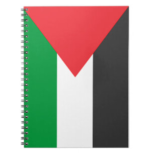 Palestijnse vlag Vrij Palestina op maat Notitieboek