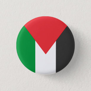 Palestijnse vlag Vrij Palestina op maat Ronde Button 3,2 Cm