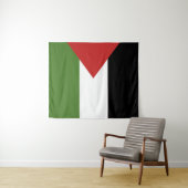 Palestijnse vlag wandkleed (In Situ (horizontaal))