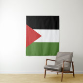 Palestijnse vlag wandkleed (In situ)