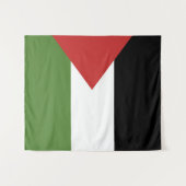 Palestijnse vlag wandkleed (Voorkant (horizontaal))