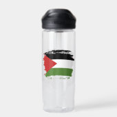 Palestijnse vlag waterfles (Achterkant)