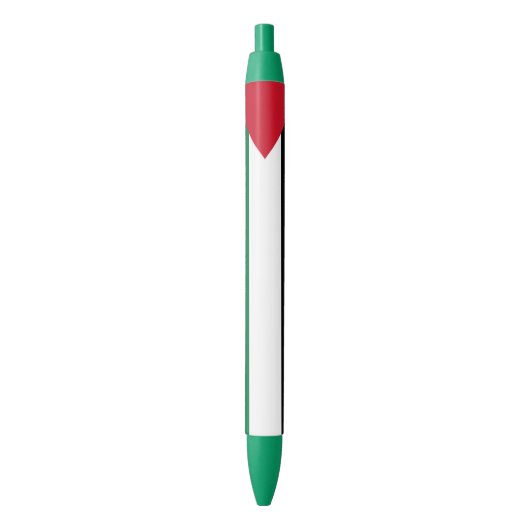 Palestijnse vlag zwarte inkt pen (Voorkant Verticaal)