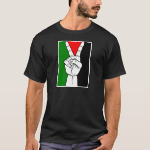 Palestijnse vredesvlag t-shirt