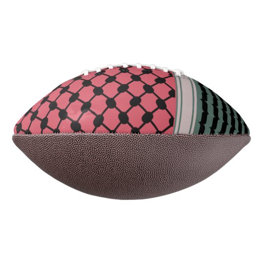 Palestijnse watermeloen Hatta Keffiyeh Kufiya Folk American Football (Gedraaid 90)