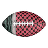 Palestijnse watermeloen Hatta Keffiyeh Kufiya Folk American Football (Voorkant)