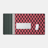 Palestijnse watermeloen Hatta Keffiyeh Kufiya Folk Bureaumat (Keyboard & Muis)