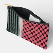 Palestijnse watermeloen Hatta Keffiyeh Kufiya Folk Etui (Open)