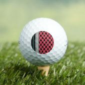 Palestijnse watermeloen Hatta Keffiyeh Kufiya Folk Golfballen (Insitu Shirt)