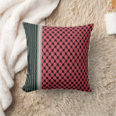 Palestijnse watermeloen Hatta Keffiyeh Kufiya Folk Kussen (Deken)