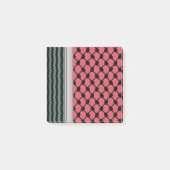 Palestijnse watermeloen Hatta Keffiyeh Kufiya Folk Post-it® Notes (Voorkant)