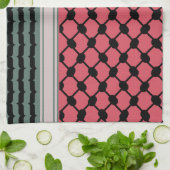 Palestijnse watermeloen Hatta Keffiyeh Kufiya Folk Theedoek (Gevouwen)