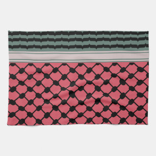 Palestijnse watermeloen Hatta Keffiyeh Kufiya Folk Theedoek