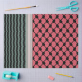 Palestijnse watermeloen Hatta Keffiyeh Kufiya Folk Tissuepapier (Craft)