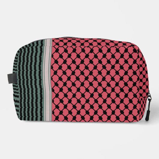 Palestijnse watermeloen Hatta Keffiyeh Kufiya Folk Toilettasje (Voorkant)