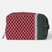 Palestijnse watermeloen Hatta Keffiyeh Kufiya Folk Toilettasje (Achterkant)