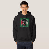 palestijnse watermeloen - Vrijheid voor Palestijne Hoodie (Voorkant volledig)