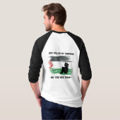 Palestijnse weerbaarheid en solidariteit T-shirt (Achterkant volledig)