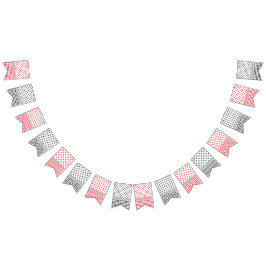 Palestijnse Zwart & Rood Keffiyeh Vlaggetjes