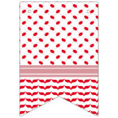 Palestijnse Zwart & Rood Keffiyeh Vlaggetjes (Eerste vlag)