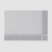 Palestijnse Zwart & Wit Keffiyeh Tissuepapier (Voorkant)
