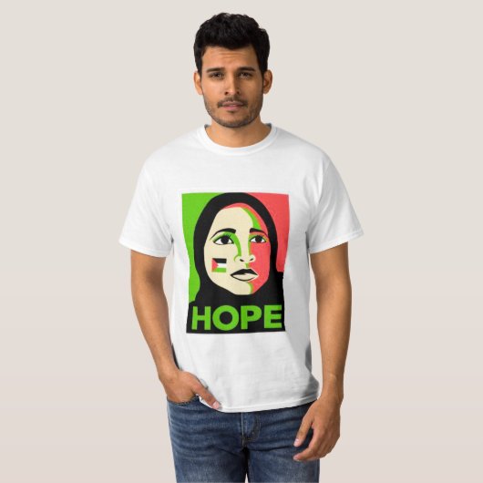 Palestina 2014 t-shirt (Voorkant volledig)