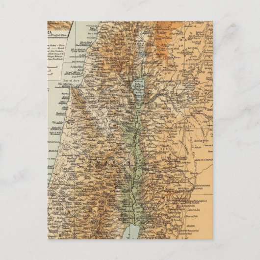 Palestina 3 briefkaart (Voorkant)