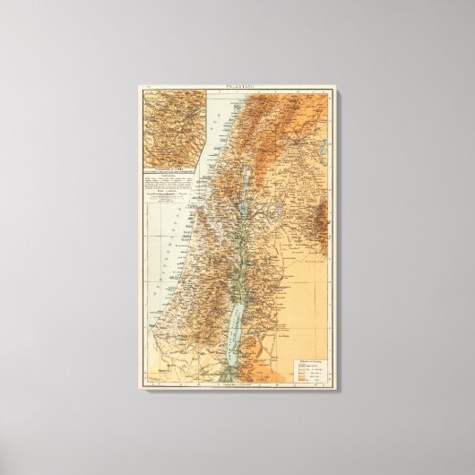 Palestina 5 canvas afdruk (Voorkant)