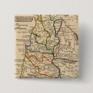 Palestina 5 vierkante button 5,1 cm