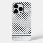 Palestina Arabisch Traditioneel Keffiyeh Case-Mate iPhone Case (Achterkant)