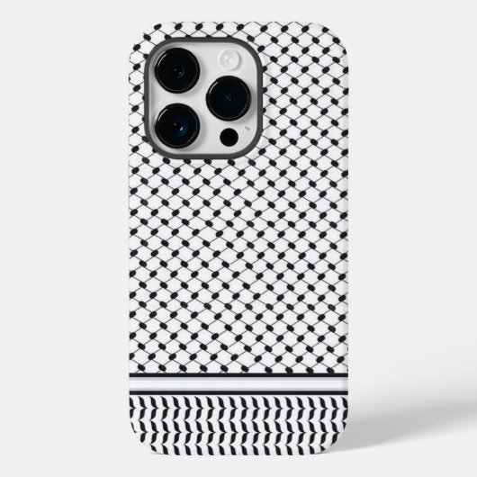 Palestina Arabisch Traditioneel Keffiyeh Case-Mate iPhone Case (Achterkant)