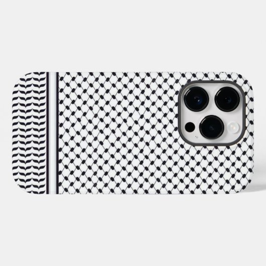 Palestina Arabisch Traditioneel Keffiyeh Case-Mate iPhone Case (Achterkant (horizontaal))