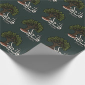 Palestina Arabisch woord met Palestijnse olijfboom Cadeaupapier (Hoek)