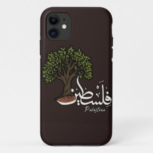 Palestina Arabisch woord met Palestijnse olijfboom Case-Mate iPhone Case