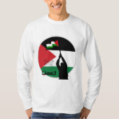 Palestina Arabische tekst T-shirt (Voorkant)