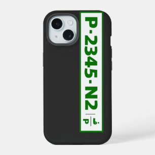 Palestina auto registratie bord - niet echt iPhone 15 case