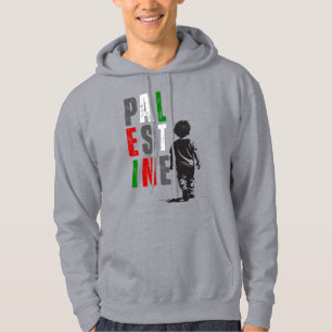PALESTINA Bedrukte Bold Hoodie – Wandelend Kind