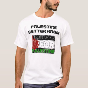 Palestina beter weten t-shirt