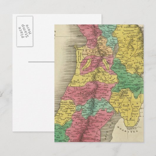 Palestina Briefkaart (Voorkant / Achterkant)